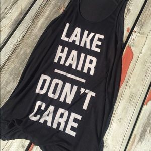 Lake Hair Don’t Care Tank